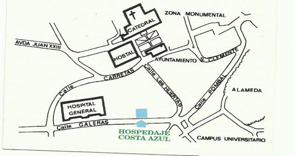 Hostal Costa Azul Santiago de Compostela Zewnętrze zdjęcie